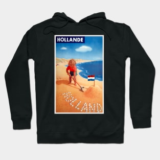 Hollande - Netherlands Vintage Poster Hoodie